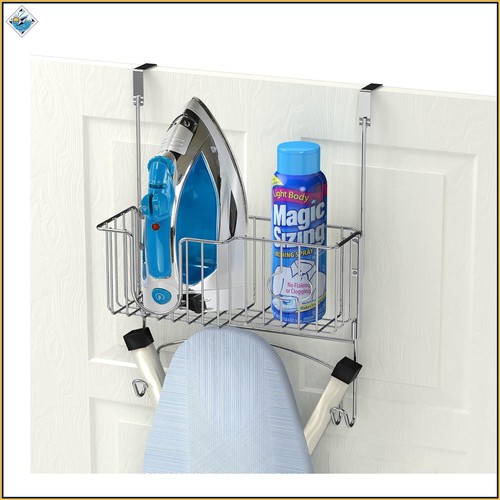 Over the door ironing - ironing, board