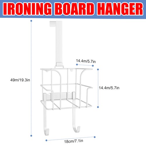 Ironing board hanger rack - board,