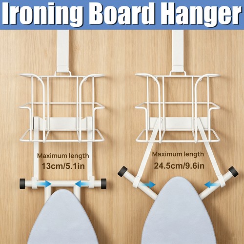 Door wall mounted iron - iron, holder
